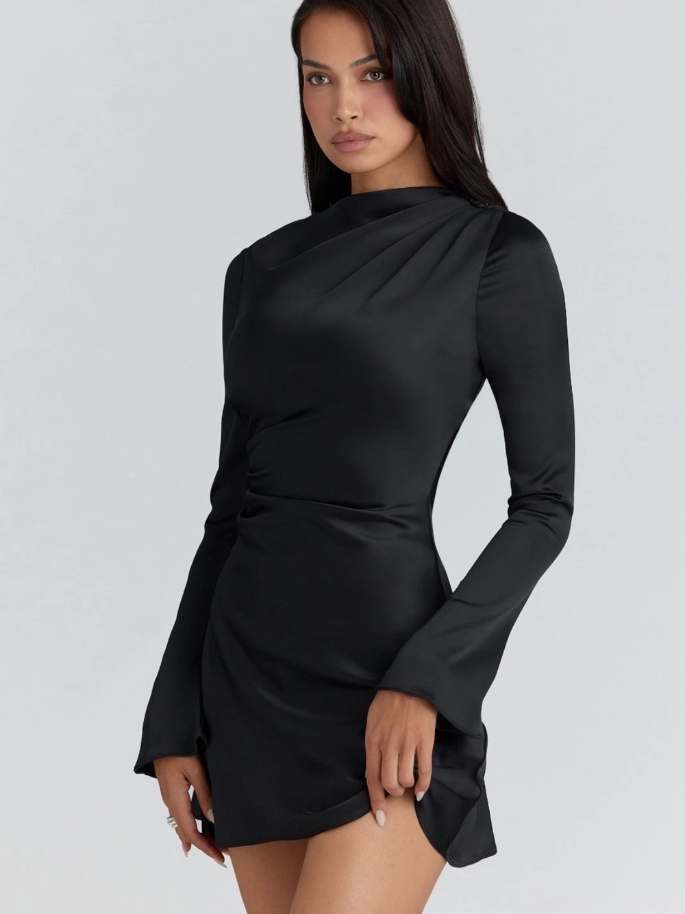 House of CB Lulu Long Sleeve Minidress